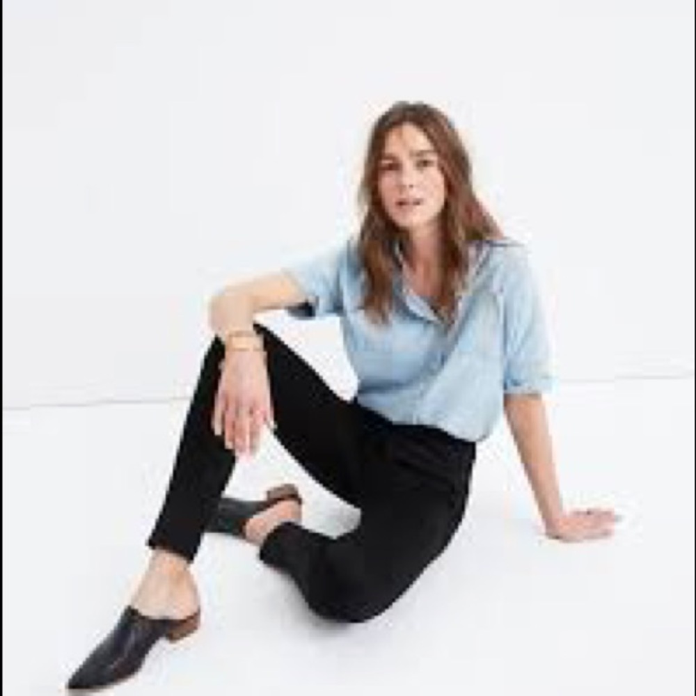 Madewell 10” high rise skinny Carbondale wash